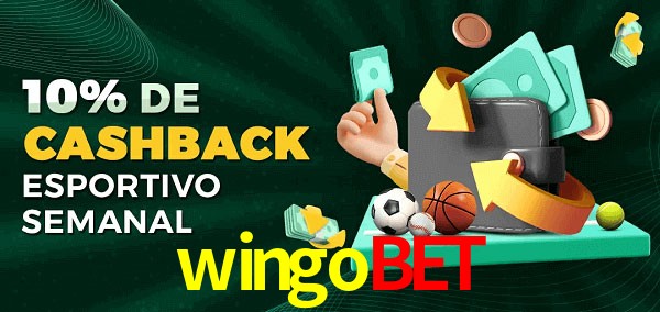 10% de bônus de cashback na wingobet